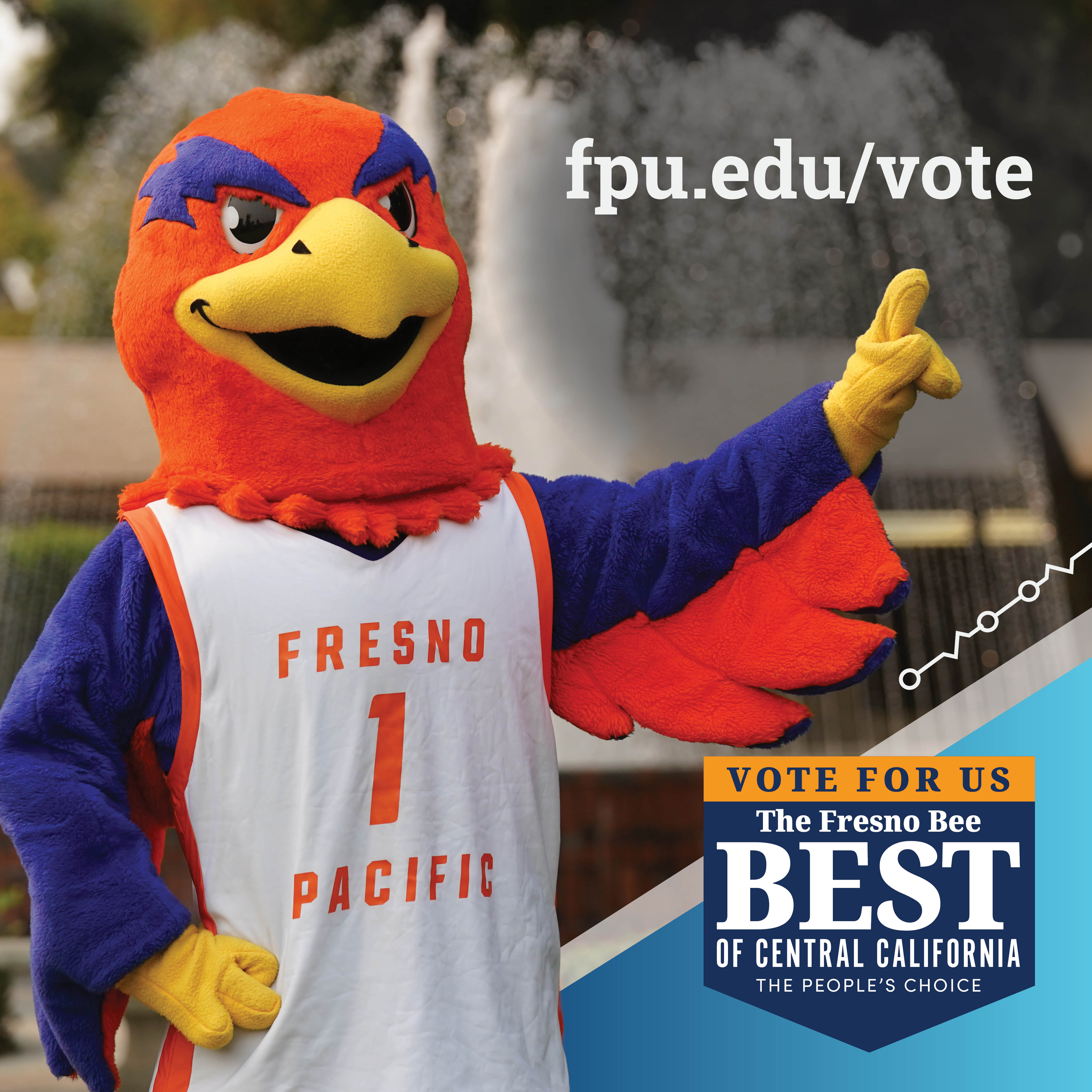 Graphic of FPU Vote for Best of Central California