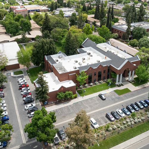 Aerial photo of FPU main campus