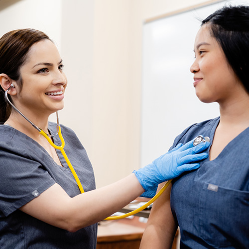 Image of nursing students