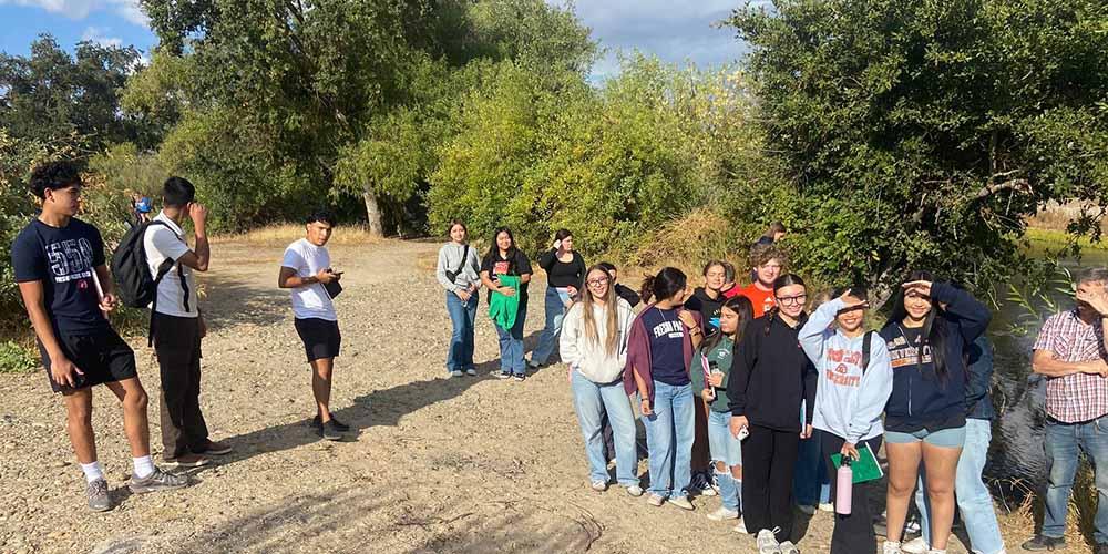 Group photo of students