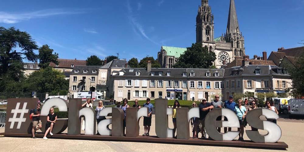 Chartres group photo