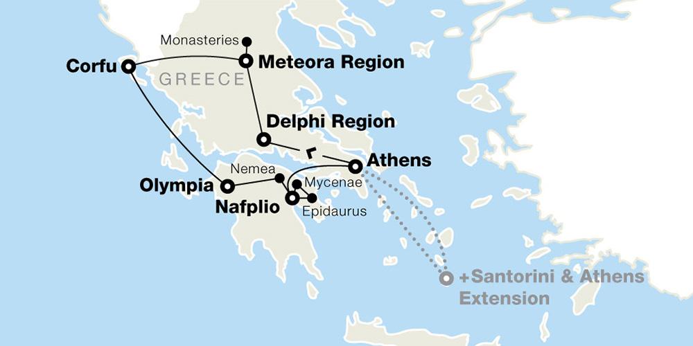 Map of Greece