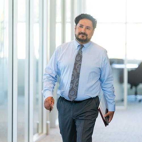 Image of Michael Manjarrez walking