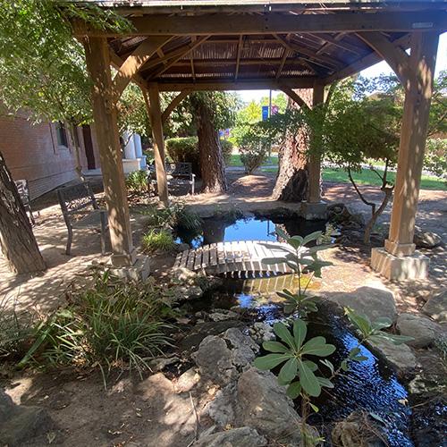 Photo of Larry Ecklund Memorial Garden