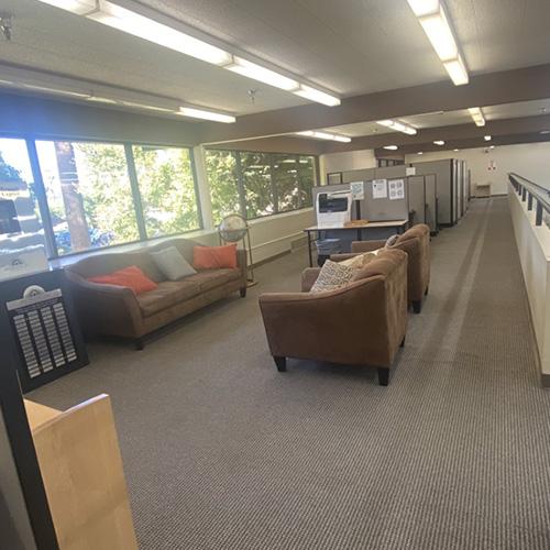 Photo of Mezzanine in library