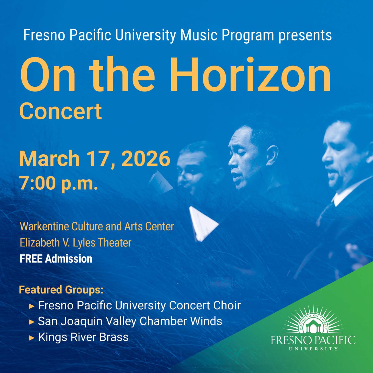 On the Horizon concert graphic