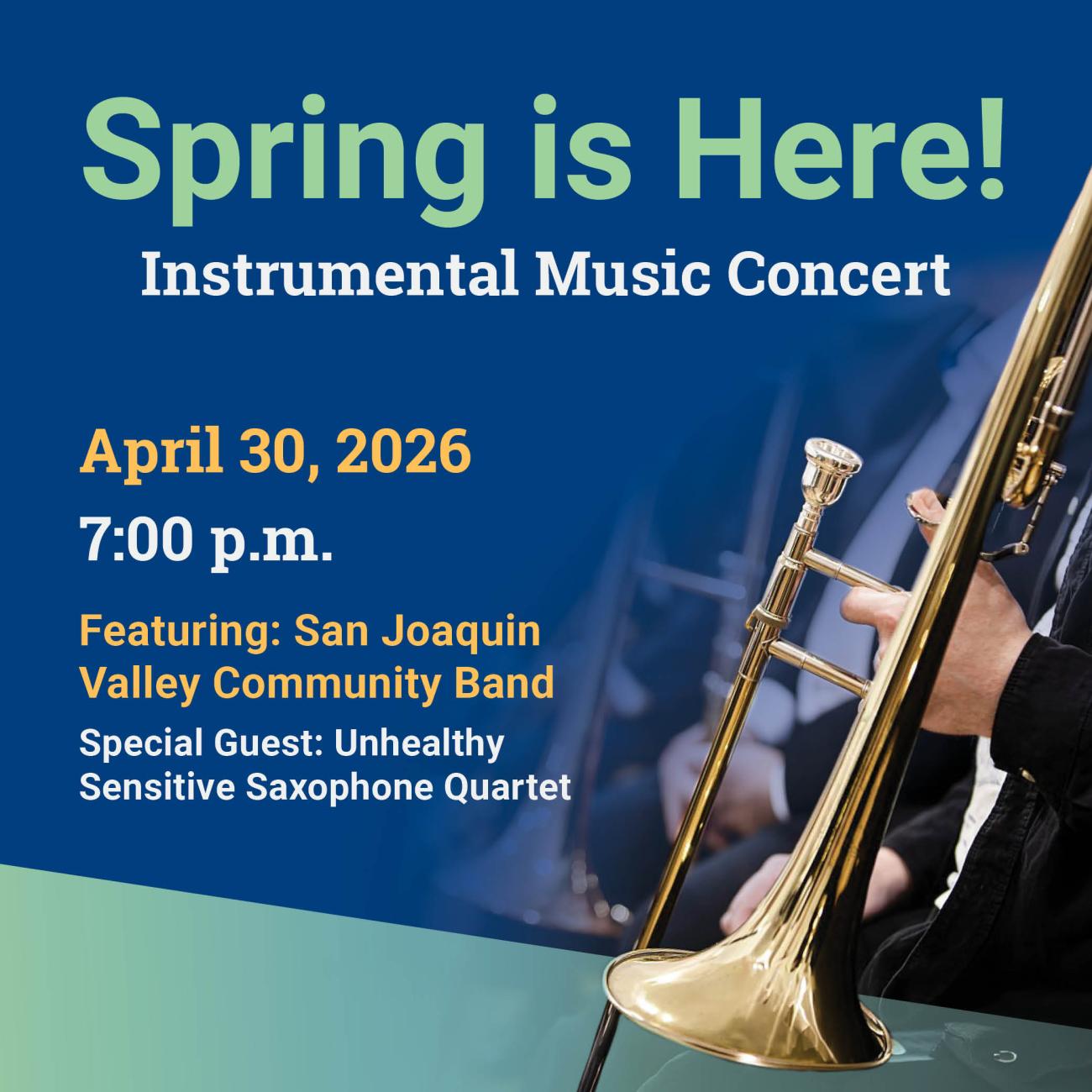 Instrumental Music Concert graphic