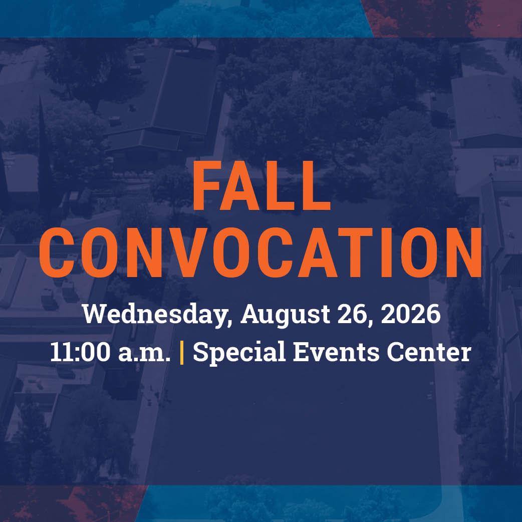 FPU Fall Convocation graphic