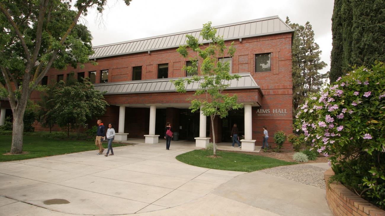 Exterior of AIMS Hall