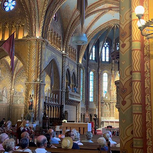 Matthias church in Budapest, Hungary