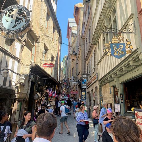 Mont Saint Michel Streets