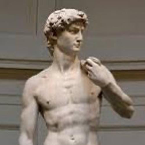 Michelangelo's David sculpture