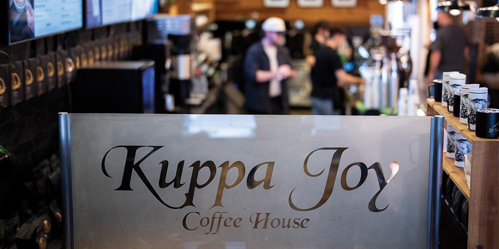 Kuppa Joy sign