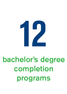 12 bachelor's degree completion programs