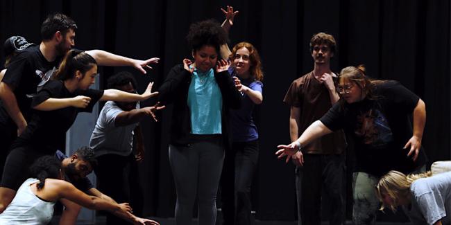 Cast members in In Color Musical