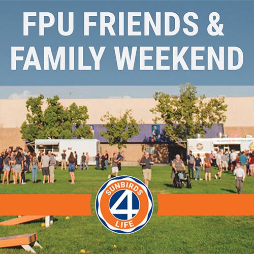 FP Friends and Family Weekend graphic