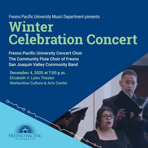 Winter Celebration Concert promo graphic