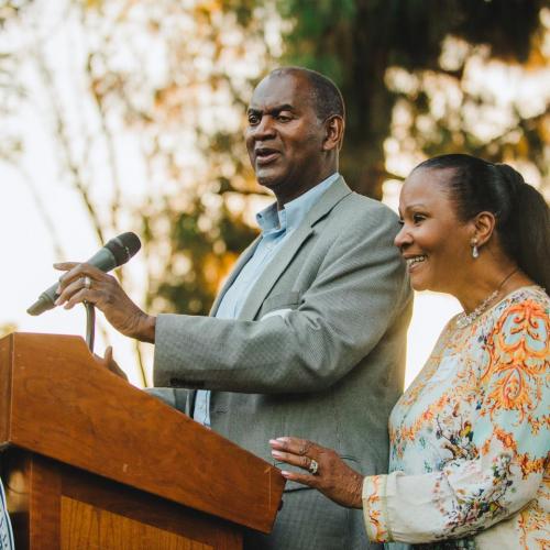 President Jones and Yvette