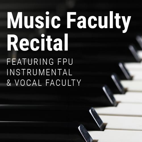 Music Faculty Recital graphic