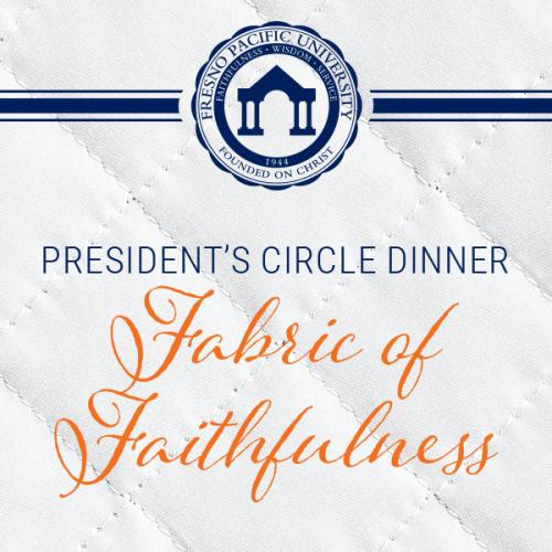 President's Circle Dinner graphic
