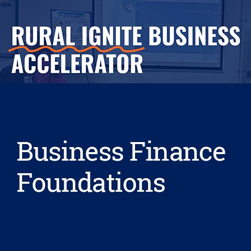 Rural Ignite Business Accelerator graphic
