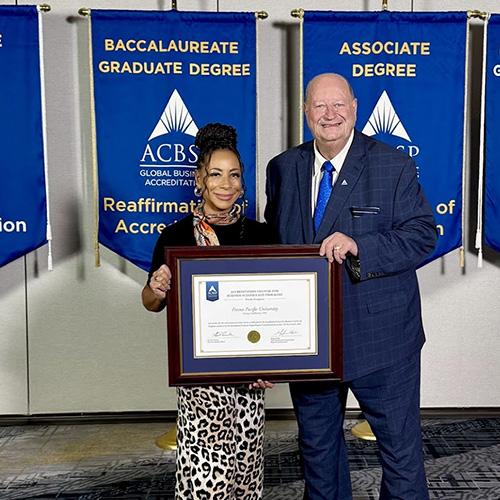 Awarding of FPU ACBSP accreditation