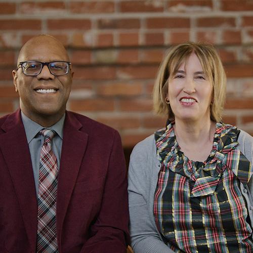 Photo of President André and Beth Stephens