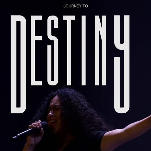 Destiny Rosales music recital poster graphic