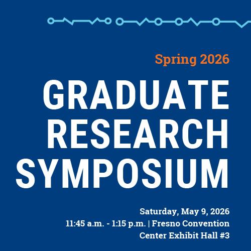 Graduate Research Symposium graphic