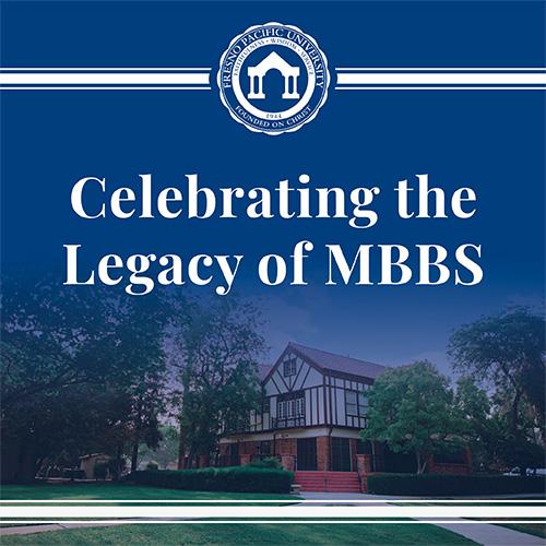 MBBS celebration event graphic