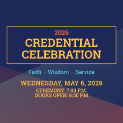 2026 Credential Celebration graphic