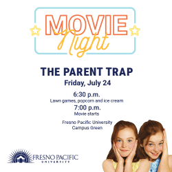 Movie Night of The Parent Trap graphic