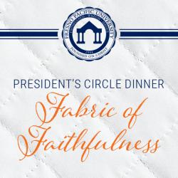 President's Circle Dinner graphic