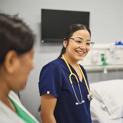 Photo of FPU nursing student