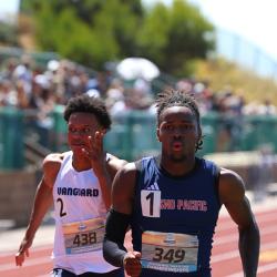 College track athletes competing