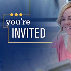 you're invited