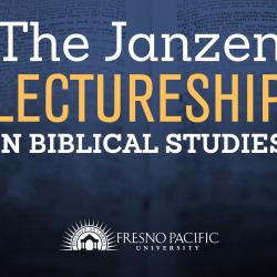 Janzen Lectureship